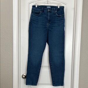 Good American straight leg jeans